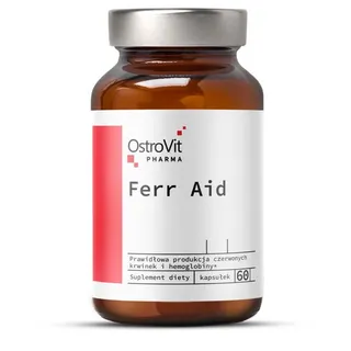 Вітаміни та мінерали OstroVit Queen Fit Ferr Aid, 60 капсул